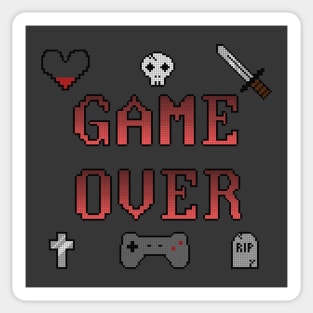 Game Over Sticker